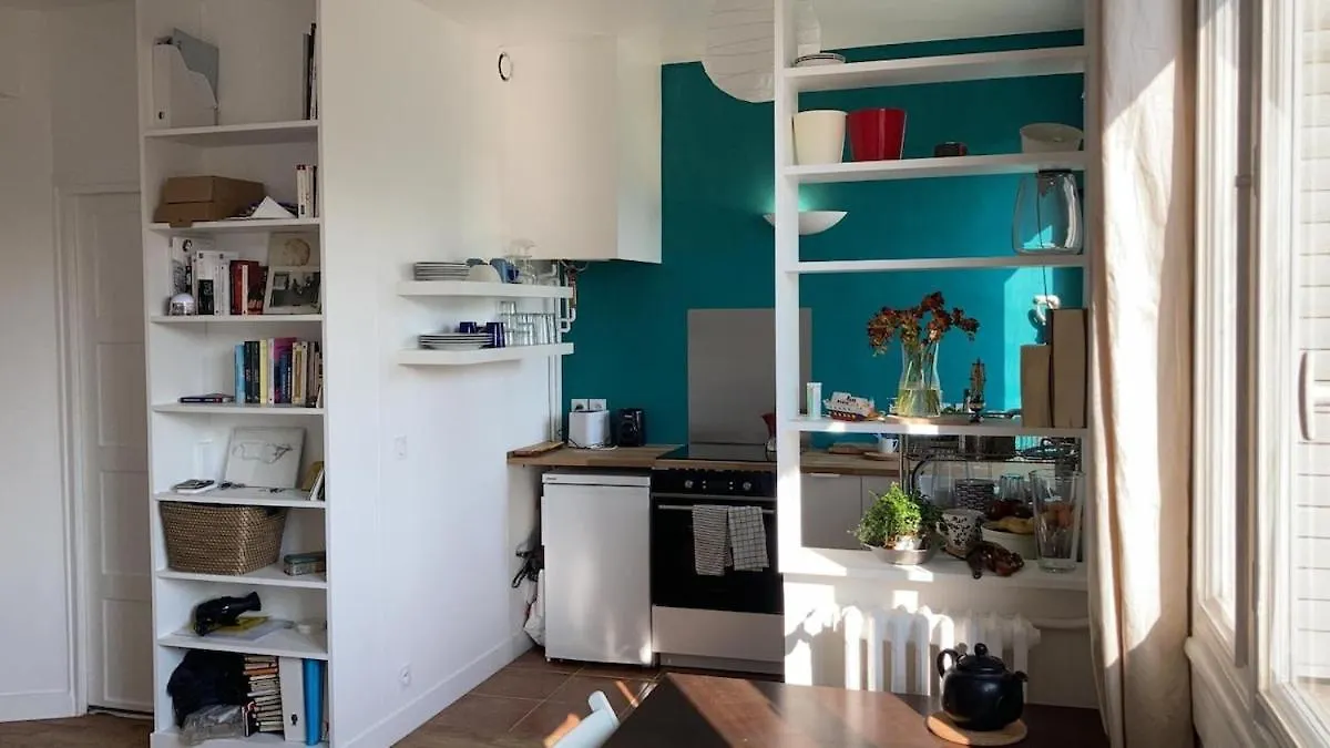 Studio Lumineux Avec Vue Sur Le Canal Paříž Francie